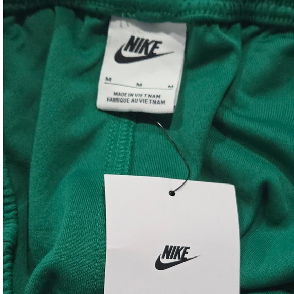 Nike Mens Club Mesh Flow Shorts Green Medium Standard Fit Above Knee New - Picture 5 of 8